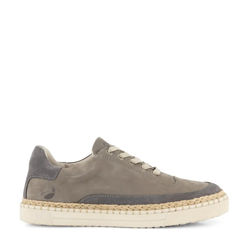 Omage Damen - Sneaker - Leder - Grau