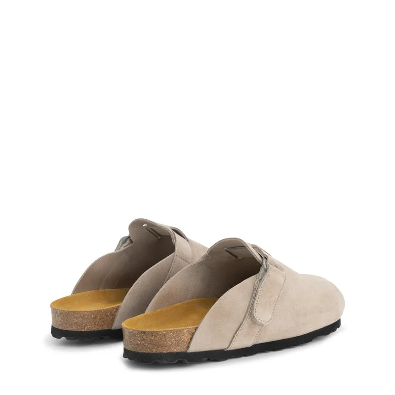 Tannas Damen - Clogs - Wildleder - Grau
