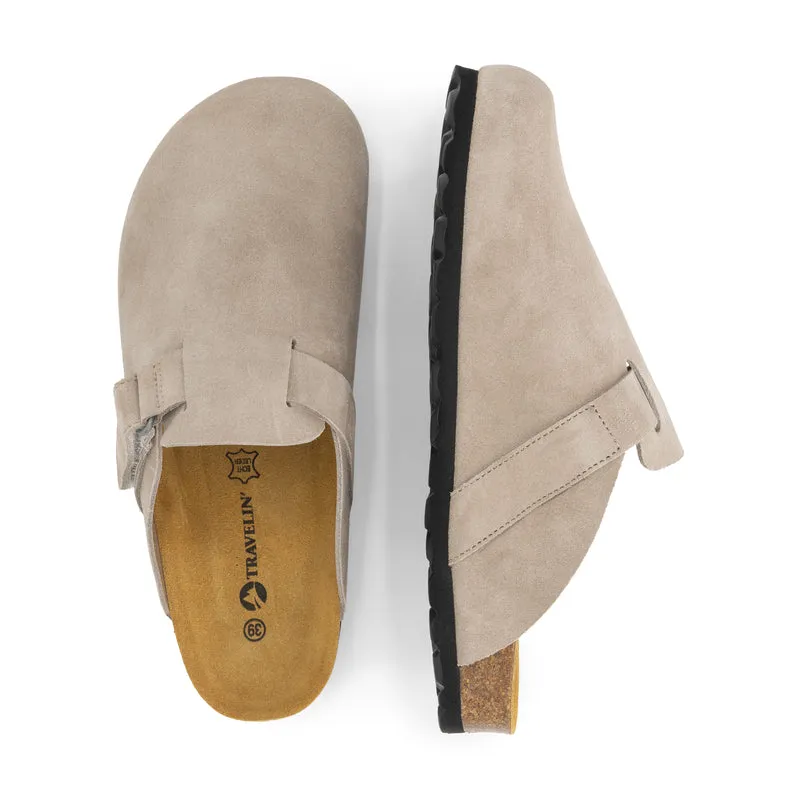 Tannas Damen - Clogs - Wildleder - Grau