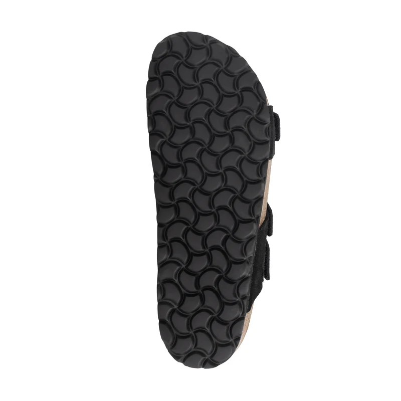Harvik Damen - Sandalen - Wildleder - Schwarz