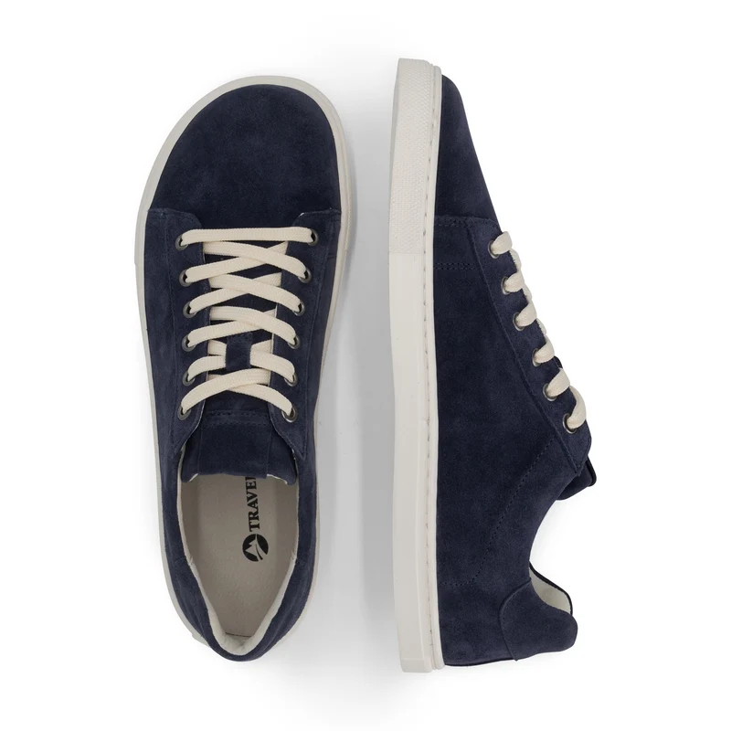 Blekestad Herren - Barfuß-Sneaker - Wildleder - Navy