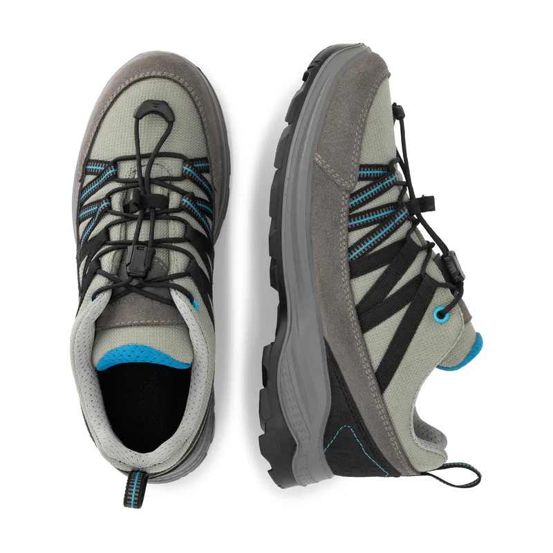 Tervola Damen - Niedrige Wanderschuhe - Wasserdicht - Grau