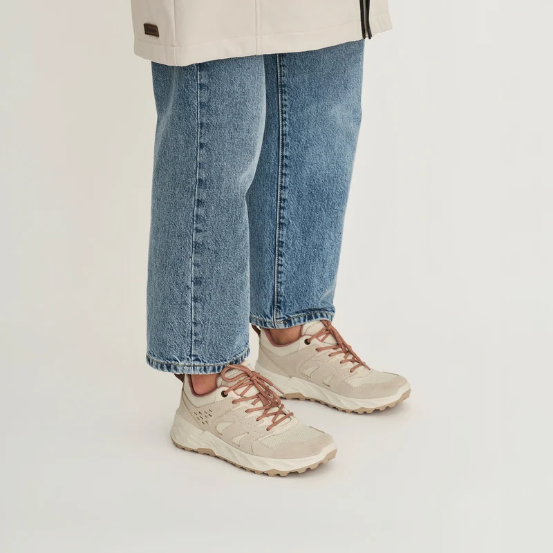 Posio Damen - Niedrige Wanderschuhe - Wasserdicht - Sand
