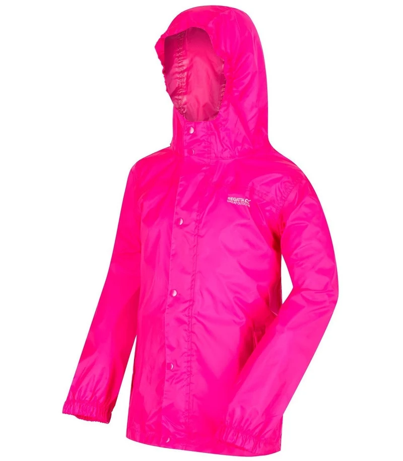Regenjas kind Pack-It Jacket Regatta Jam