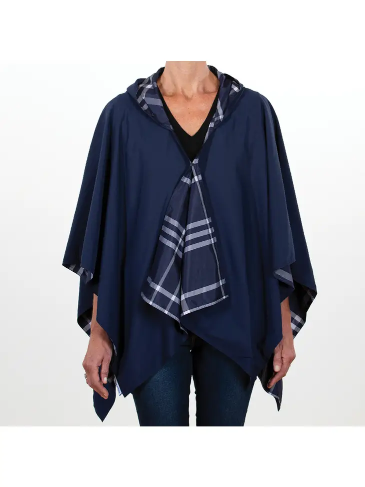 Rainraps Rainrap Navy and Navy Plaid