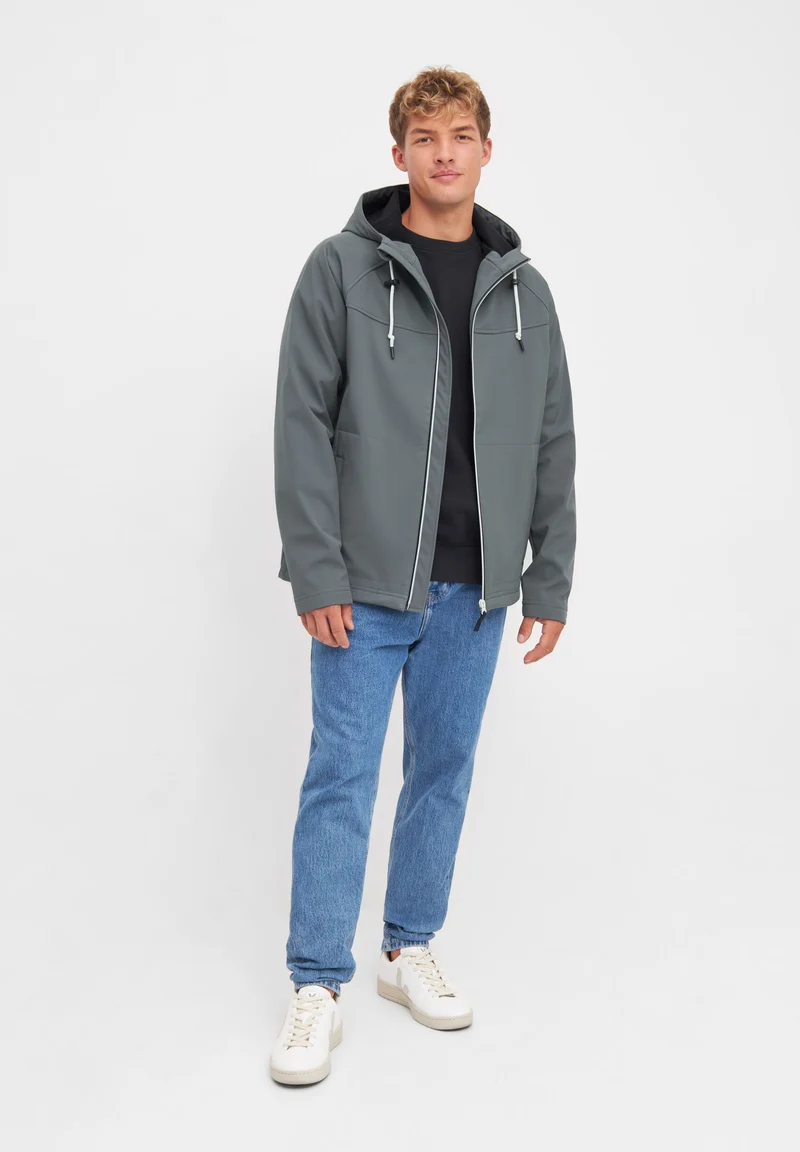 Derbe Isleby Softshell Lava Smoke Navy