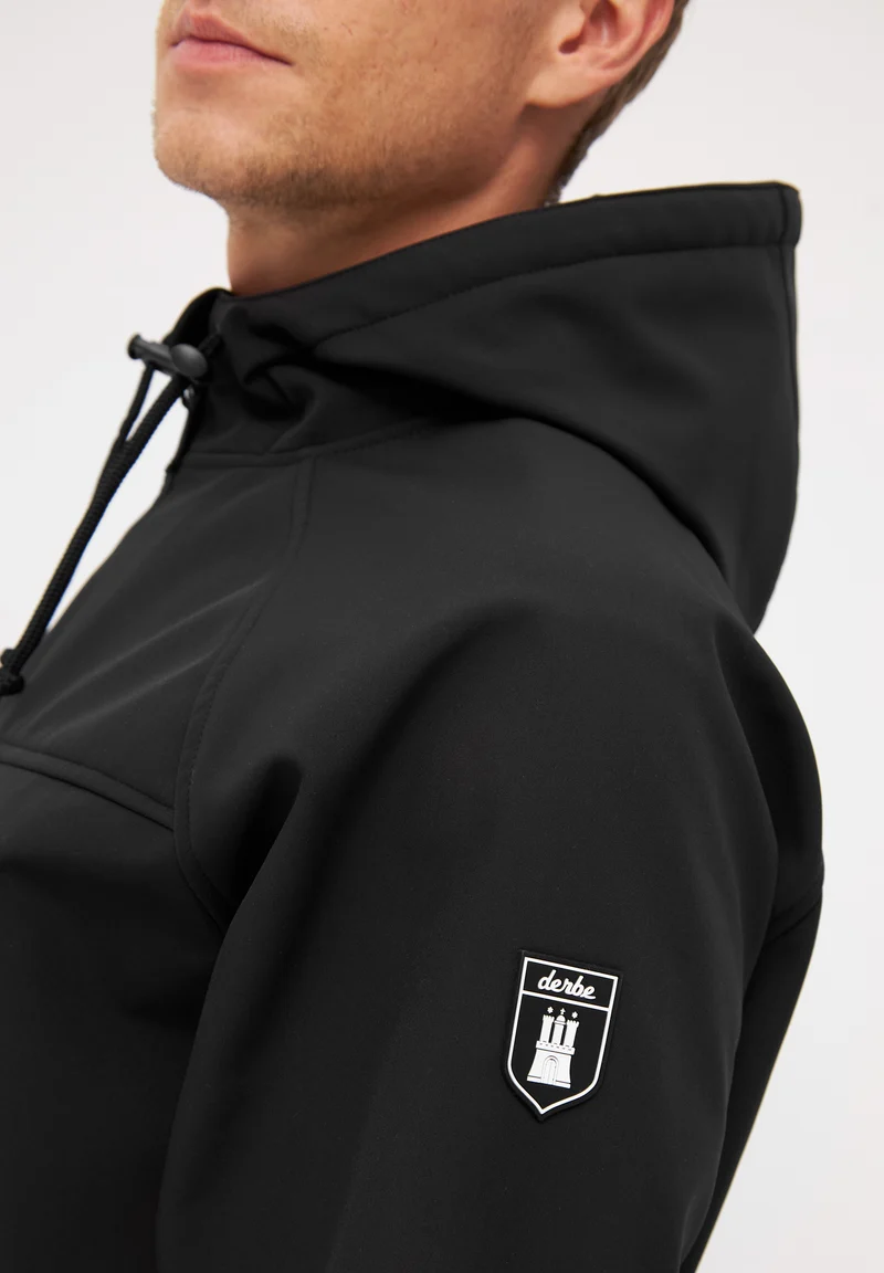 Derbe Isleby Softshell Black/ Black