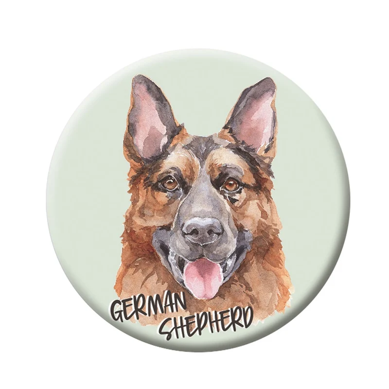 Button (placka) se špendlíkem 44 mm – German Shepherd