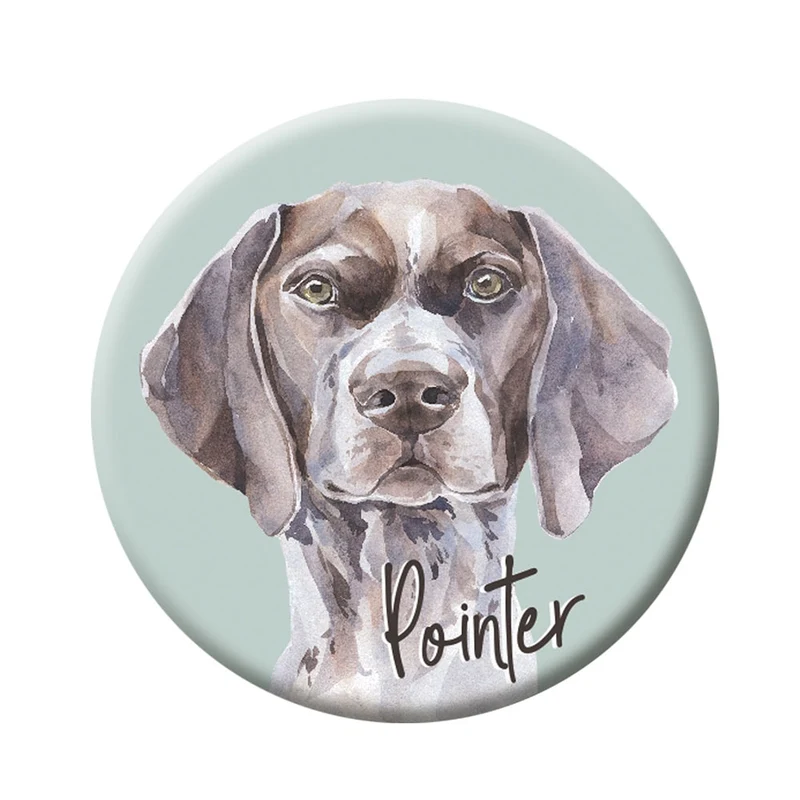 Button (placka) se špendlíkem 44 mm – Pointer