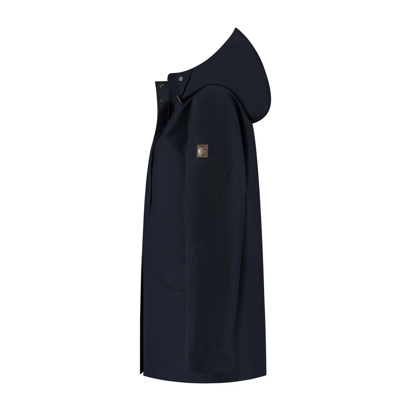 Leyla Damen - Hardshell-Jacke - Wasserdicht - Navy