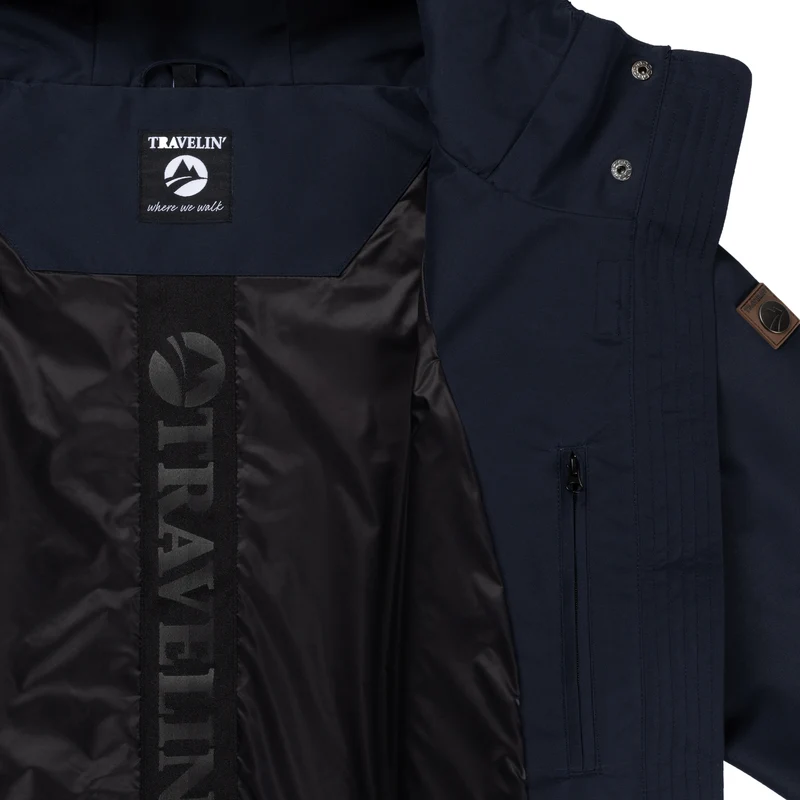 Leyla Damen - Hardshell-Jacke - Wasserdicht - Navy