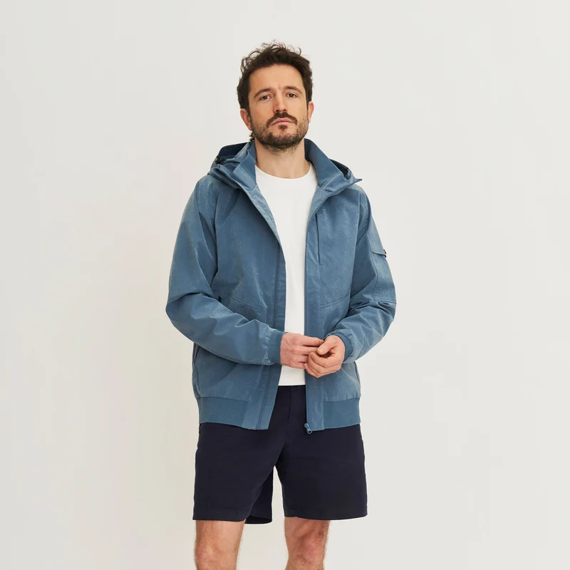 Helde Herren - Hardshell-Jacke - Wasserdicht - Blau