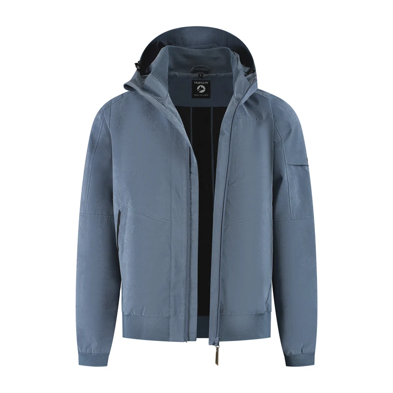 Helde Herren - Hardshell-Jacke - Wasserdicht - Blau