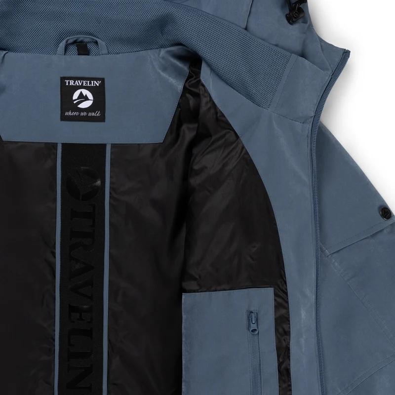 Helde Herren - Hardshell-Jacke - Wasserdicht - Blau