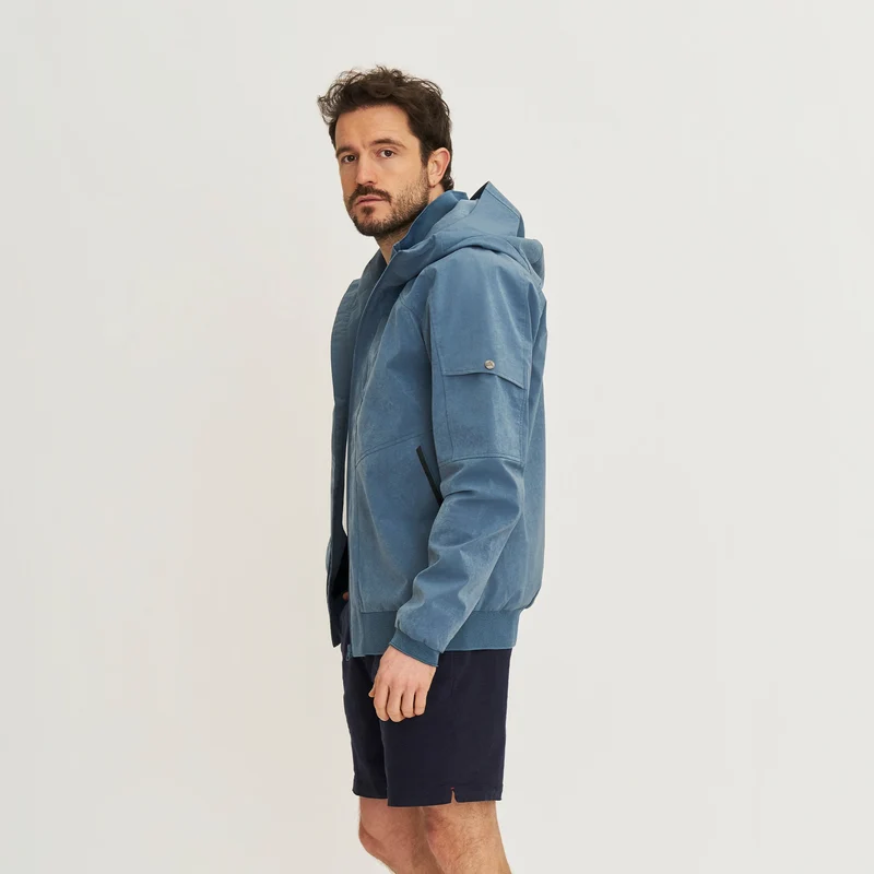 Helde Herren - Hardshell-Jacke - Wasserdicht - Blau