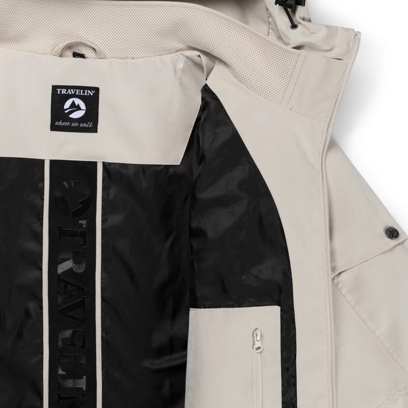 Helde Herren - Hardshell-Jacke - Wasserdicht - Sand