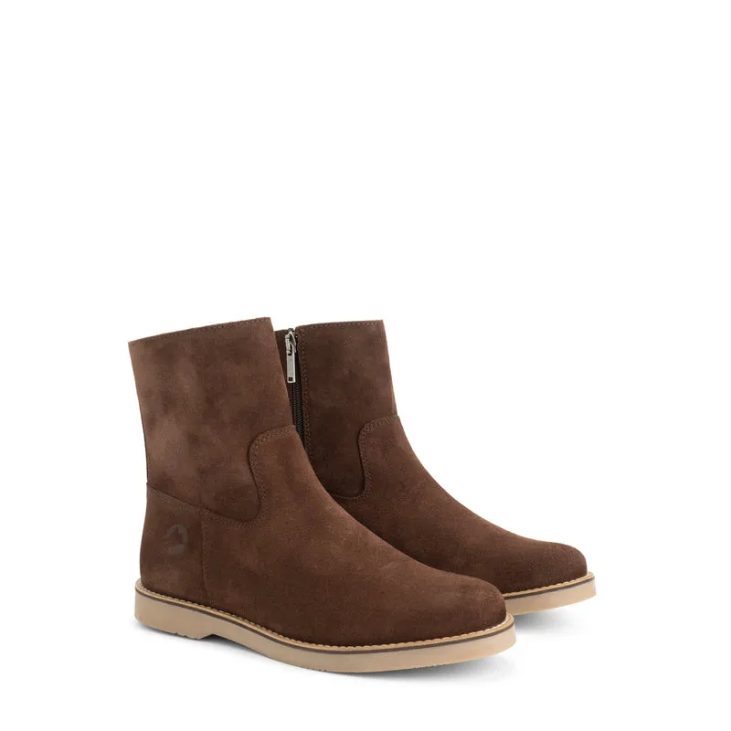 Cahors Damen - Stiefeletten - Leder - Dunkelbraun