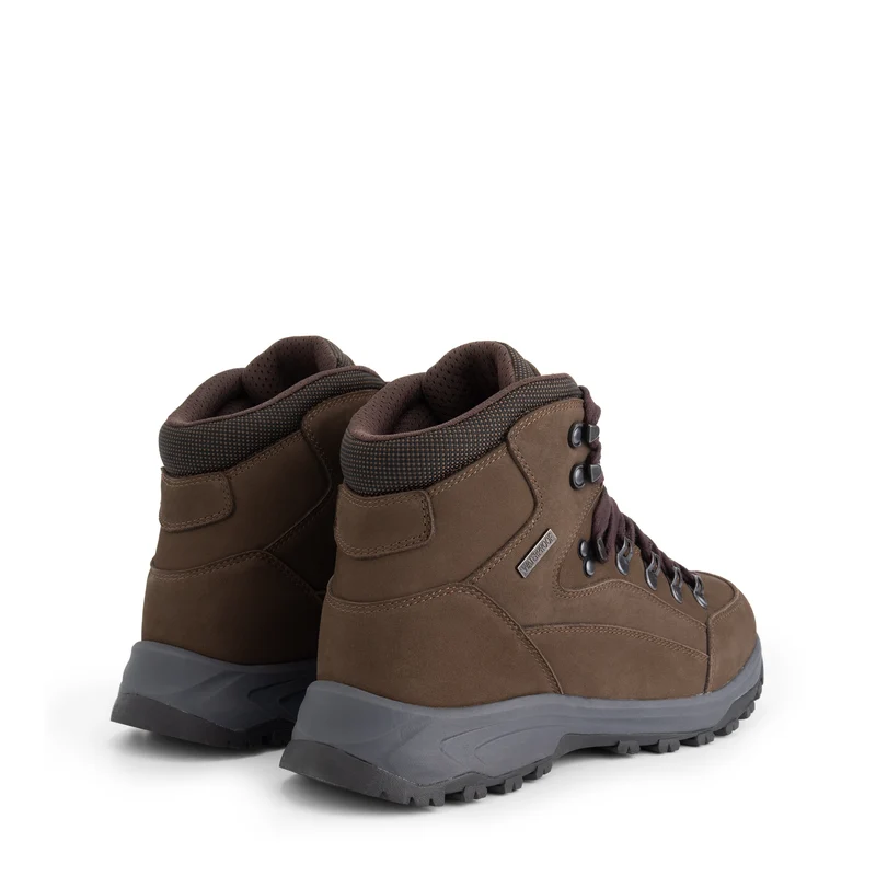 Glesborg Herren - Halbhohe Wanderschuhe - Wasserdicht - Braun