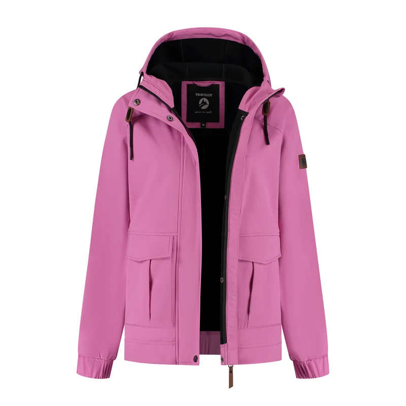 Kiara Damen - Softshell-Jacke - Wasserdicht - Rosa