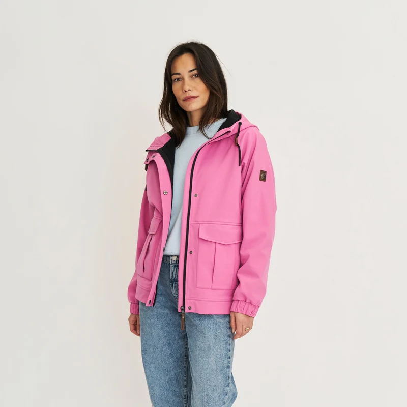 Kiara Damen - Softshell-Jacke - Wasserdicht - Rosa