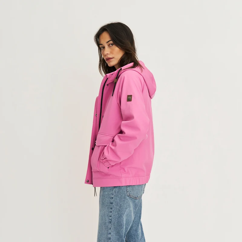 Kiara Damen - Softshell-Jacke - Wasserdicht - Rosa
