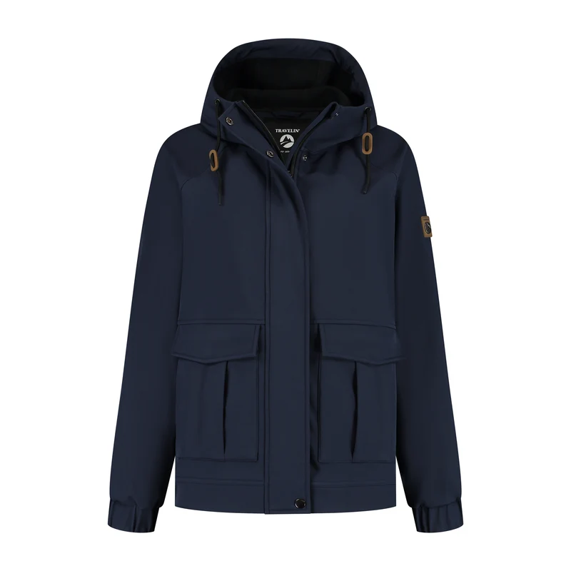 Kiara Damen - Softshell-Jacke - Wasserdicht - Navy