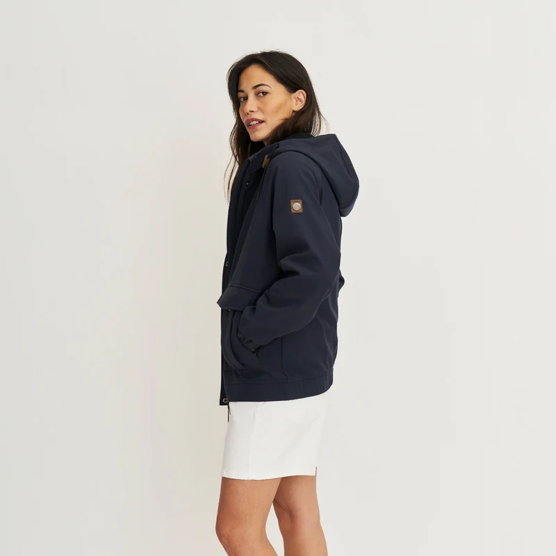 Kiara Damen - Softshell-Jacke - Wasserdicht - Navy