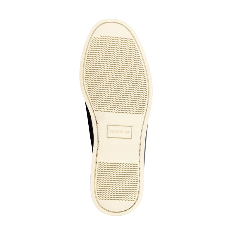 Ebeltoft Damen - Bootsschuhe - Leder - Navy