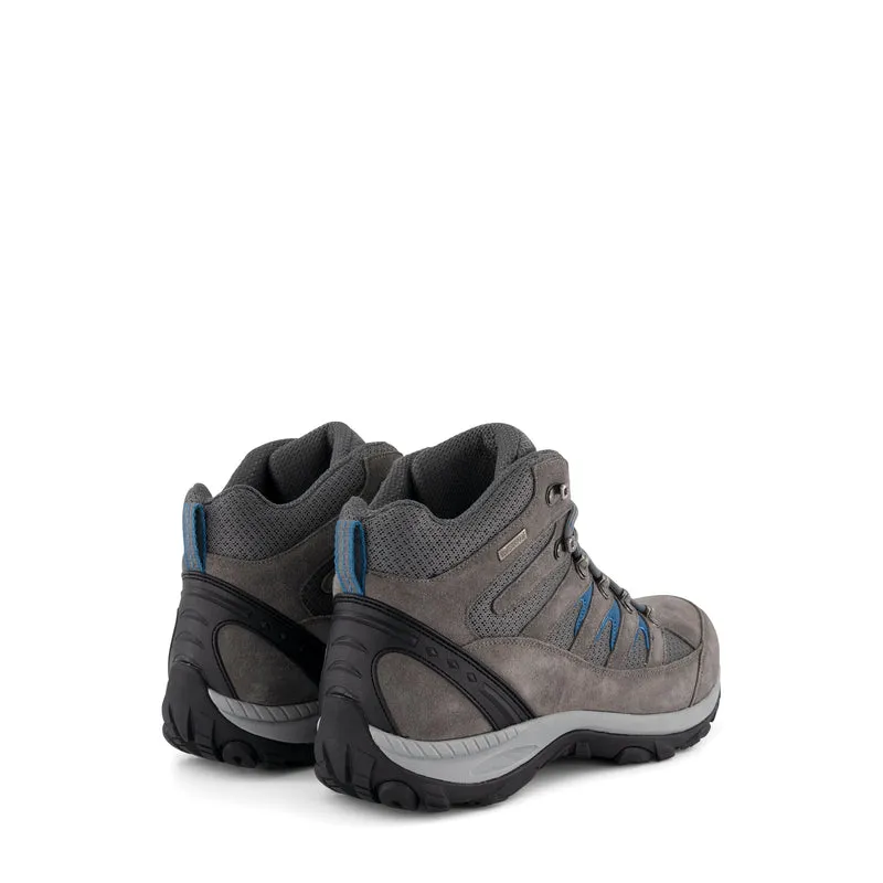 Skodborg Herren - Halbhohe Wanderschuhe - Wasserdicht - Grau