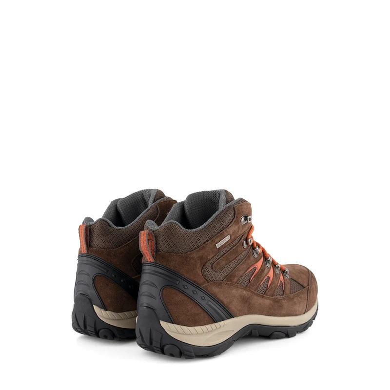 Skodborg Herren - Halbhohe Wanderschuhe - Wasserdicht - Braun