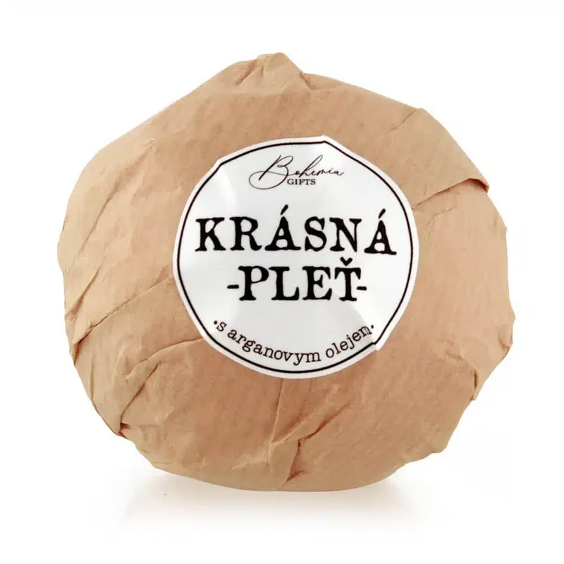 Pěnivá bomba do koupele – Krásná pleť
