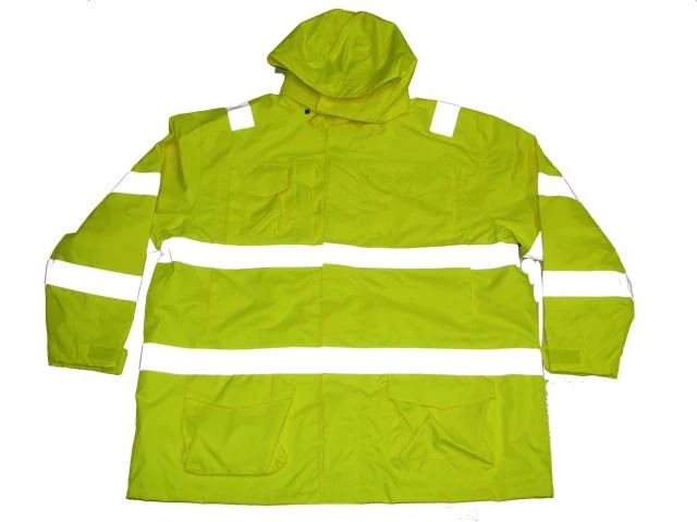 BigTiger Regenjacke Herren Übergröße 3XL-4XL, Gelb, Orange
