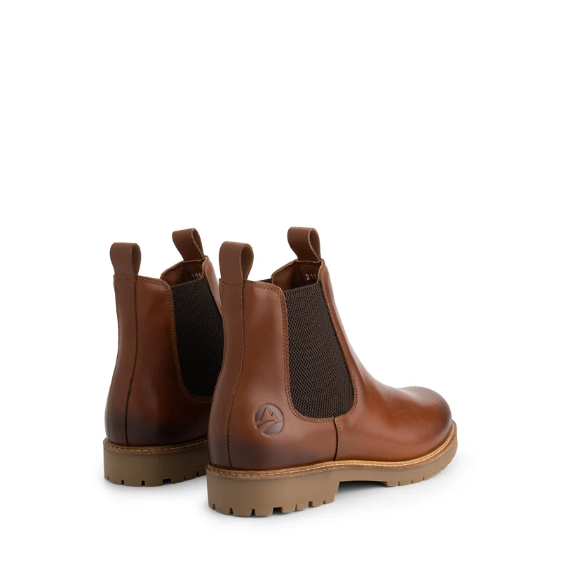Agder Damen - Chelsea boots - Leder - Cognac