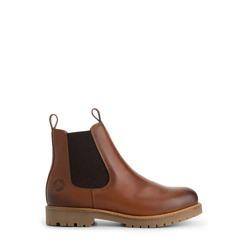 Agder Damen - Chelsea boots - Leder - Cognac