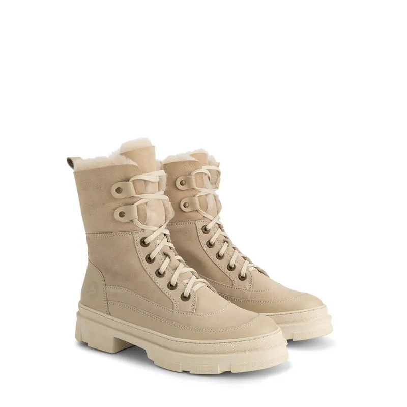 Tremblant Damen - Winterboots - Wolle gefüttert - Sand
