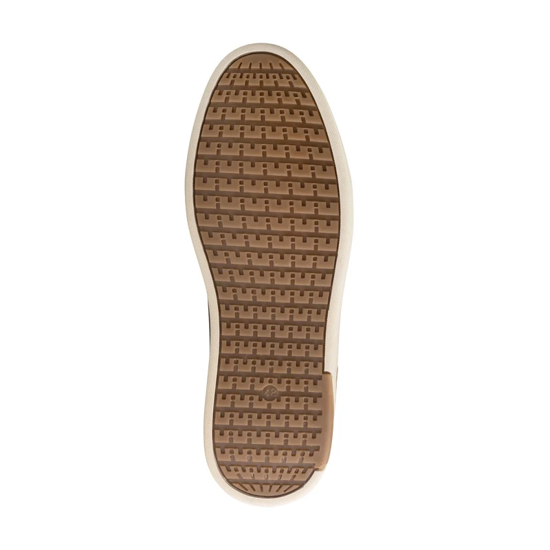 Bromley Herren - Sneaker - Canvas und Wildleder - Weiß