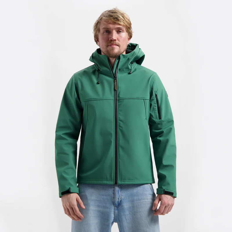 Stian Herren - Softshell-Jacke - Wasserdicht - Dunkelgrün