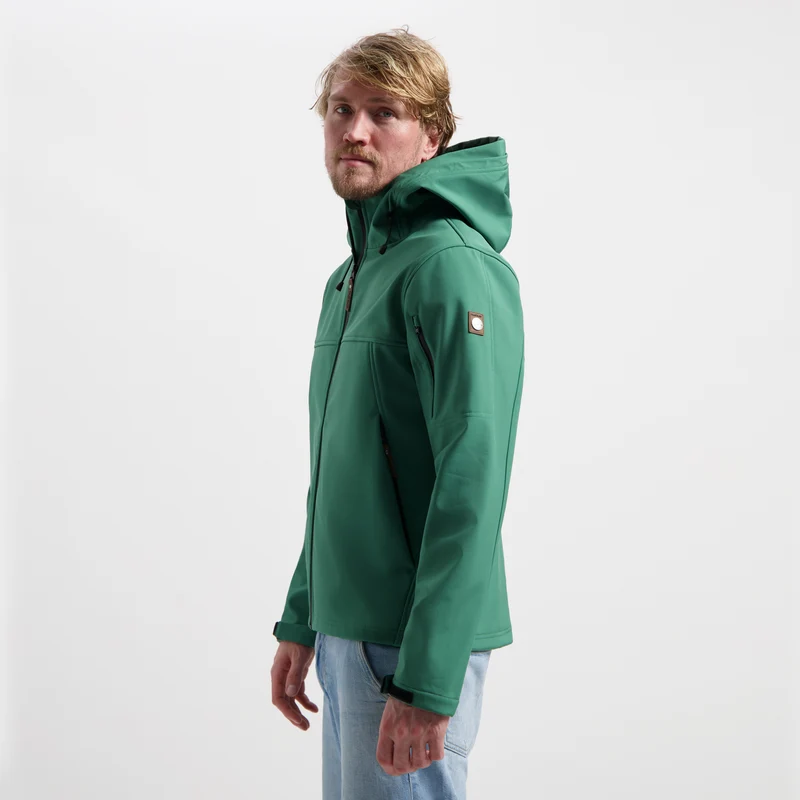 Stian Herren - Softshell-Jacke - Wasserdicht - Dunkelgrün