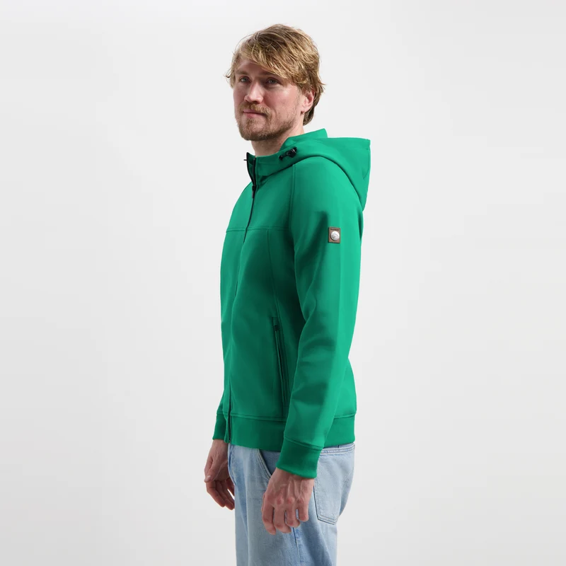 Soren Herren - Outdoor Strickjacke - Sweater - Dunkelgrün