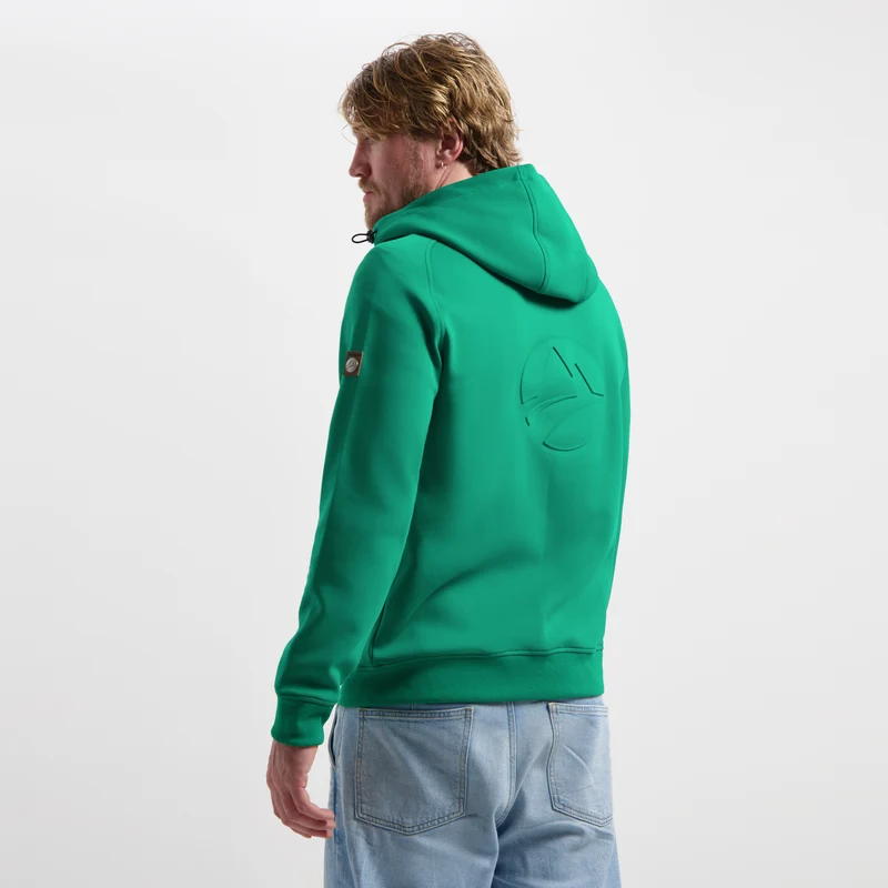 Soren Herren - Outdoor Strickjacke - Sweater - Dunkelgrün