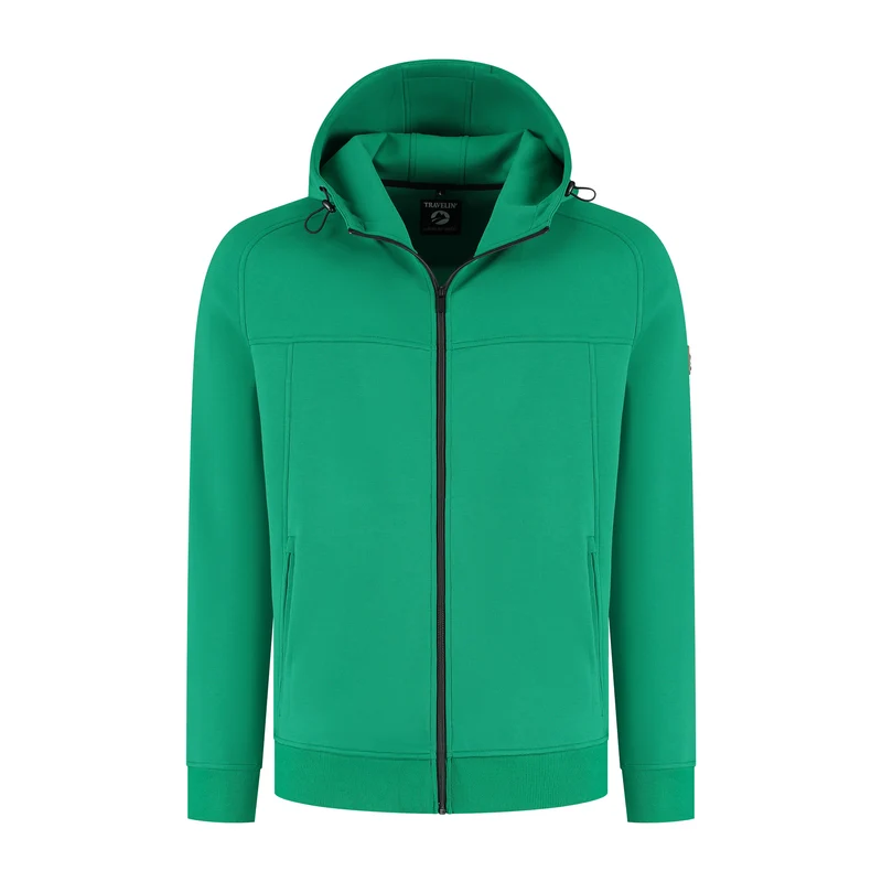 Soren Herren - Outdoor Strickjacke - Sweater - Dunkelgrün