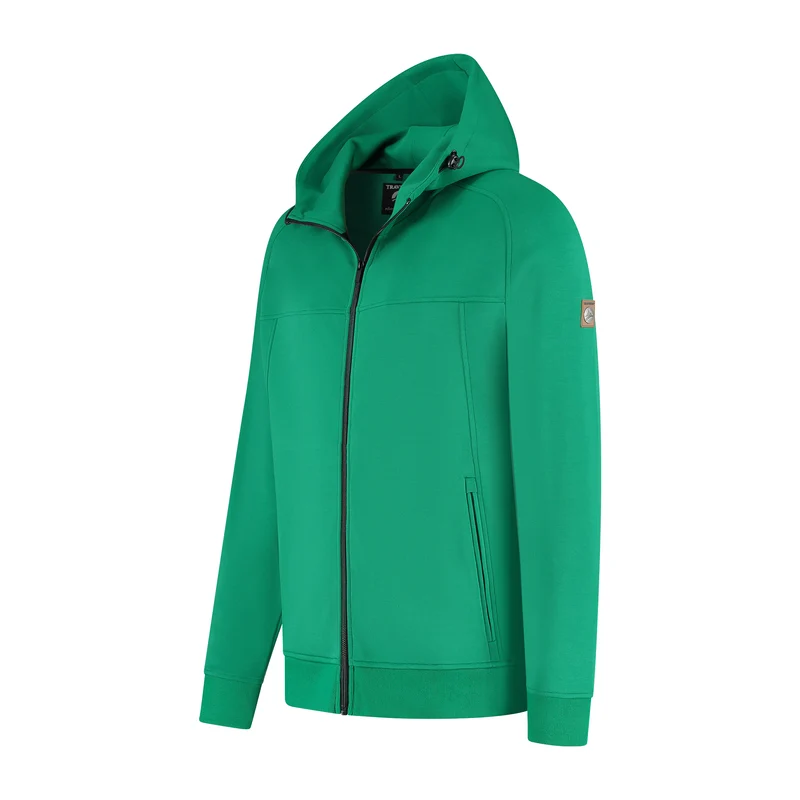 Soren Herren - Outdoor Strickjacke - Sweater - Dunkelgrün