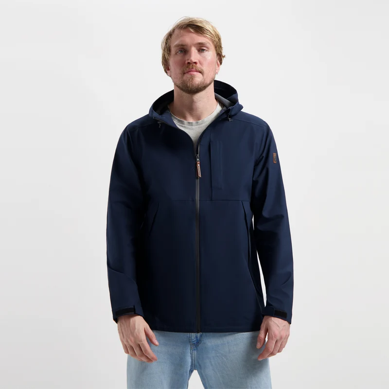 Jari Herren - Hardshell-Jacke - Wasserdicht - Navy