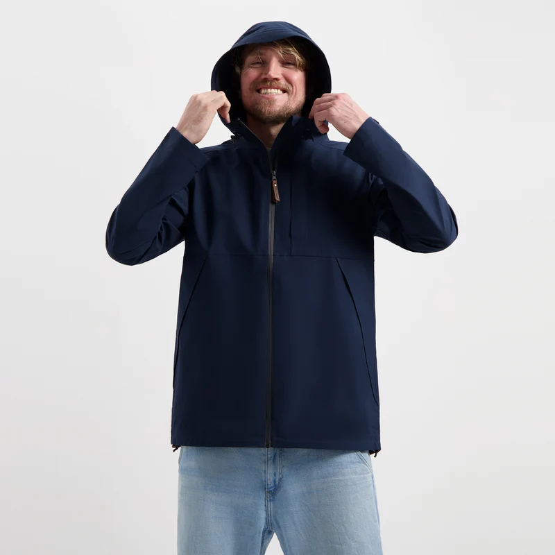Jari Herren - Hardshell-Jacke - Wasserdicht - Navy