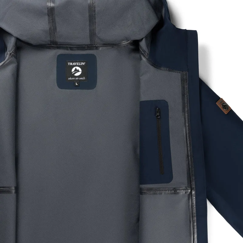 Jari Herren - Hardshell-Jacke - Wasserdicht - Navy