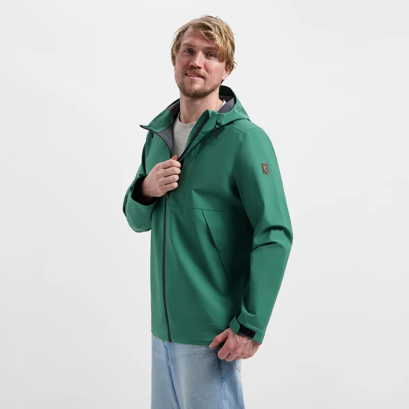 Jari Herren - Hardshell-Jacke - Wasserdicht - Dunkelgrün