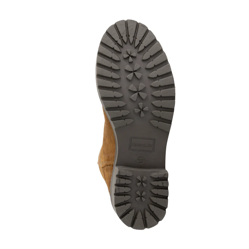 Venning Damen – Stiefeletten – Wildleder – Cognac