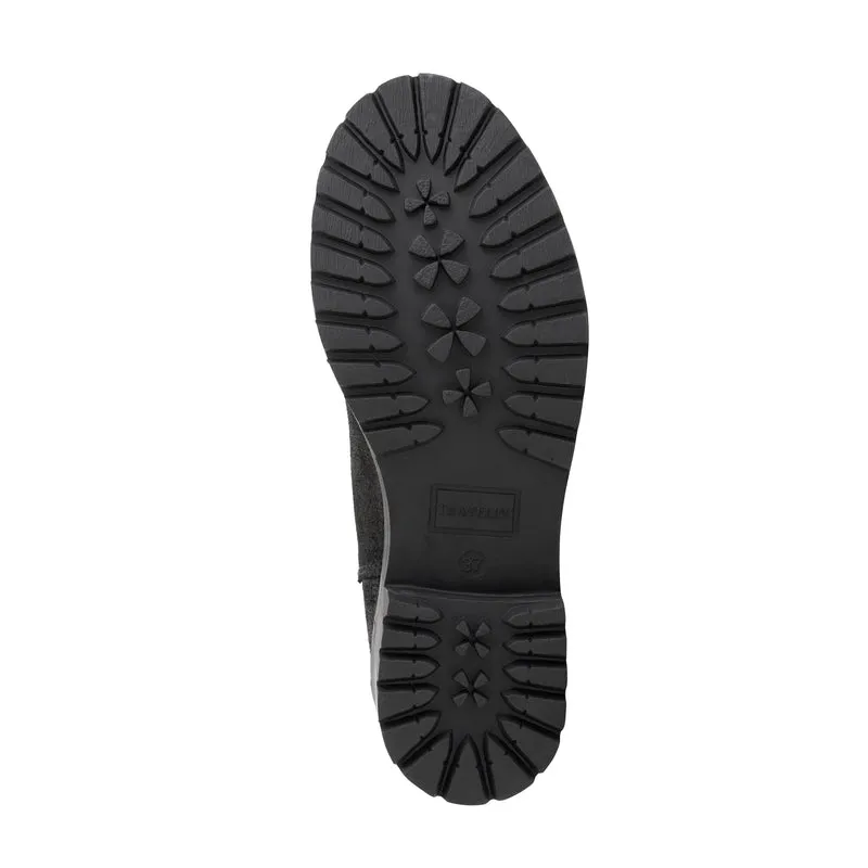 Venning Damen – Stiefeletten – Wildleder – Schwarz