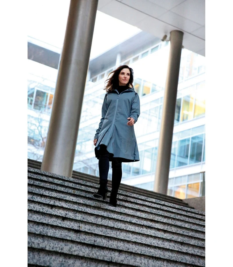 AGU Regenjas SEQ Steelblue
