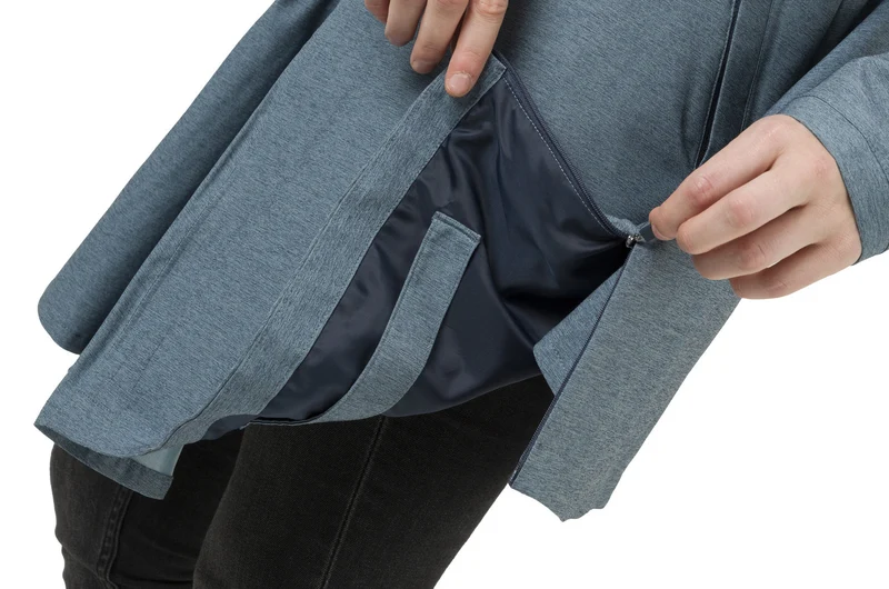 AGU Regenjas SEQ Steelblue